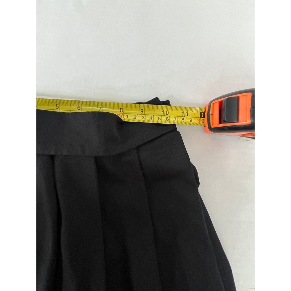 Ciro Lucia Tennis Skirt Womens Size XS Black Pleated - Picture 10 of 11